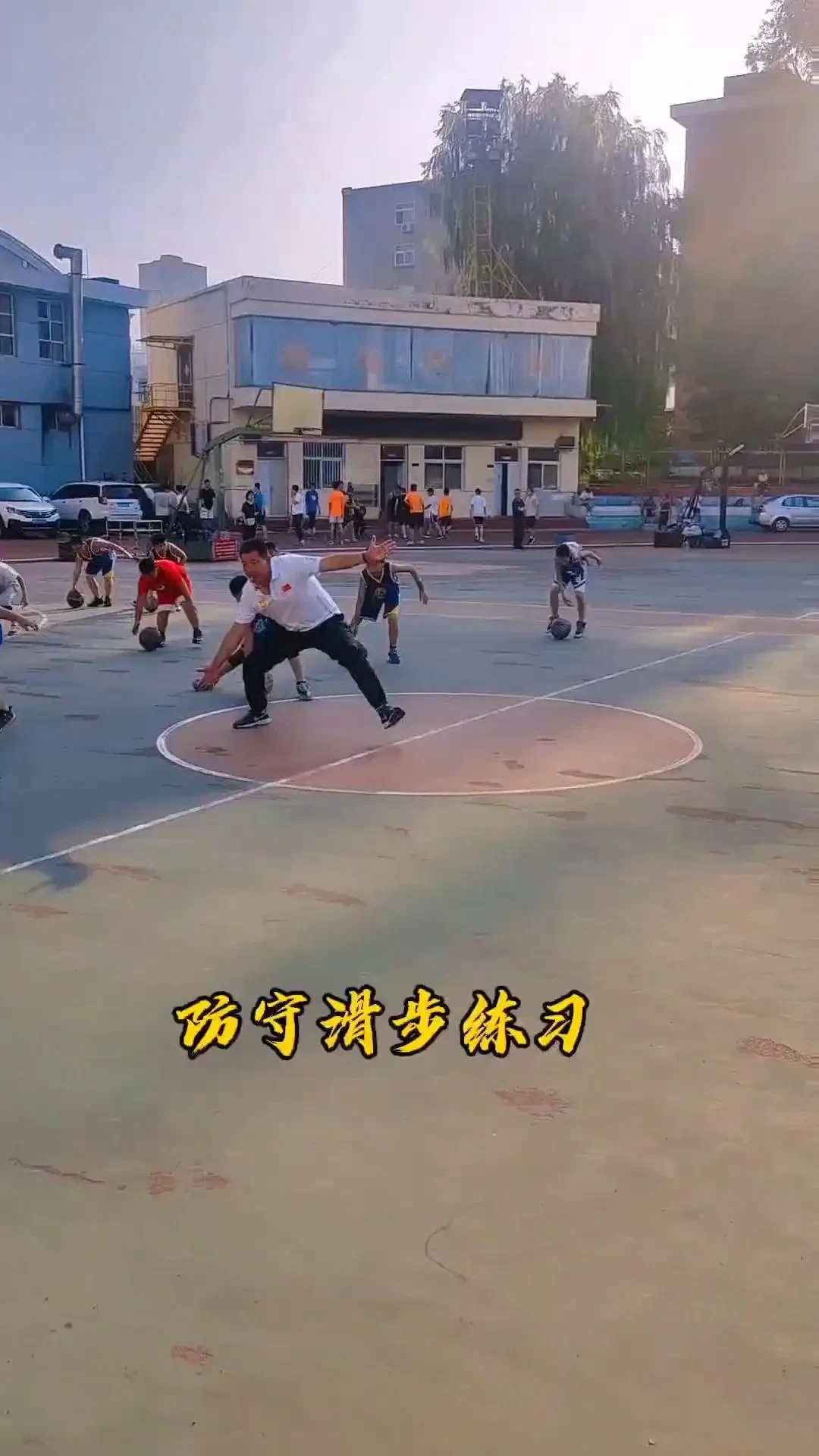 篮球训练脚步垫子_1